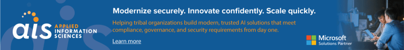 Applied Information Sciences (AIS). Modernize securely. Innovate confidently. Scale quickly. Helping tribal organizations build modern, trusted AI solutions that meet compliance, governance, and security requirements from day one.