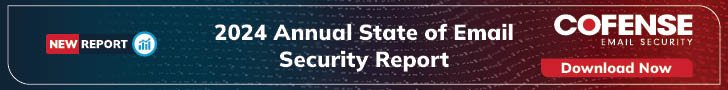 Cofense Email Security. News Report: 2024 Annual State of Email Security Report. Download Now.