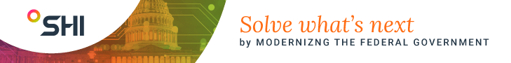SHI; Solve what's next by modernizing the federal government.