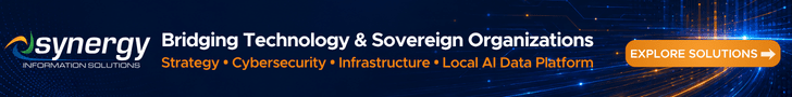 Synergy Information Solutions. Bridging Technology & Sovereign Organizations. Explore Solutions.