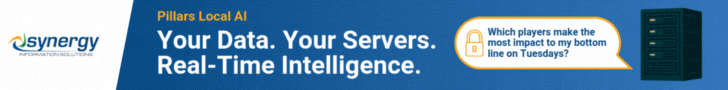 Synergy Information Systems. Pillars Local AI. Your Data. Your Servers. Real-Time Intelligence. Which players make the most impact to my bottom line on Tuesdays? Request a Demo.