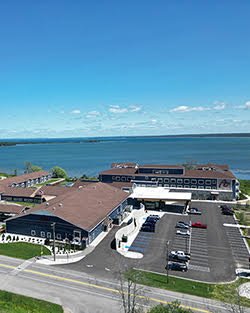 Exterior photo of Bay Mills Resort & Casino