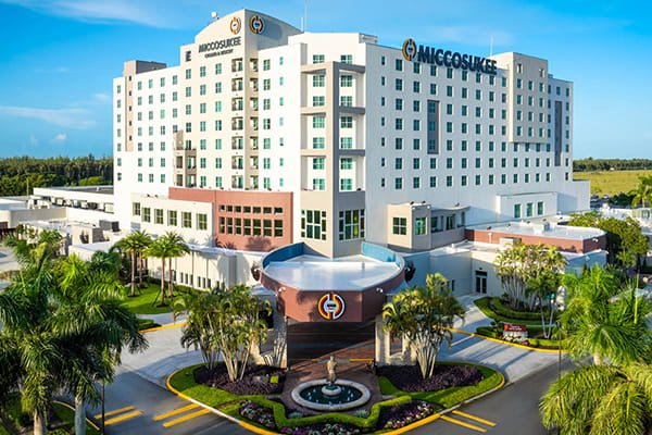 Exterior photo of Miccosukee Casino & Resort