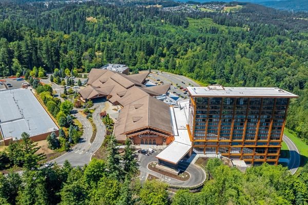 Exterior photo of Snoqualmie Casino & Hotel