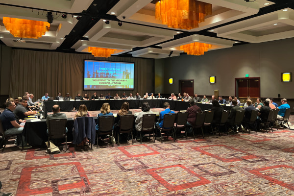 Attendees at a Midwest Regional Tribal Technology Forum