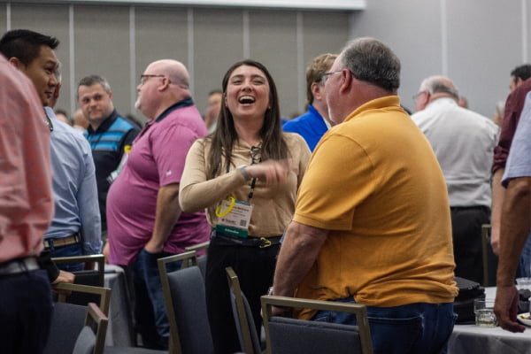 Attendees at a TribalHub event